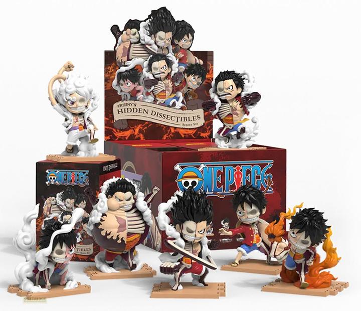 Actual product image Mighty Jaxx Hidden Dissectibles: One Piece Series 6 - Luffy's Gears Edition (1 pc)