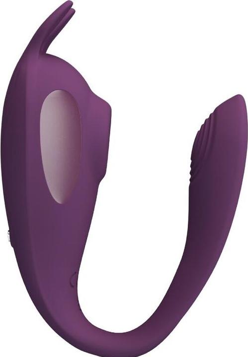 Actual product image Pretty Love Shey Stimulator & Vibrator Free App Long Distance Purple