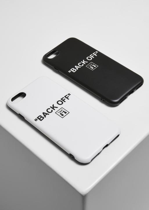 Actual product image Mister Tee Back Off I Phone 6/7/8 Phone Case Set (Apple iPhone 7, Apple iPhone 6, Apple iPhone 8)