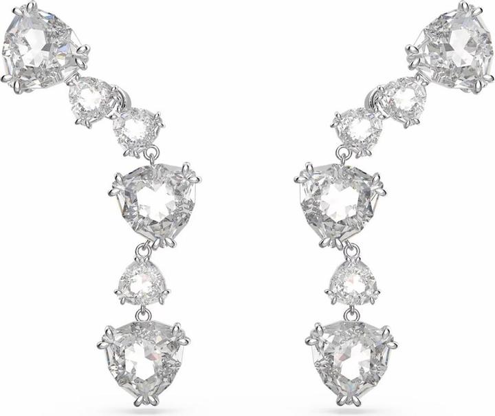 Swarovski Mesmera Ohrspangen Trilliant Schliff Weiss (Swarovski Metall)