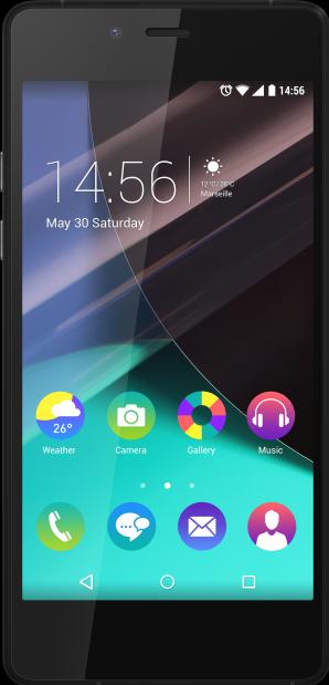 Produktbild Wiko Highway Pure (16 GB, Black / Grey, 4.80", Single SIM, 8 Mpx, 4G)