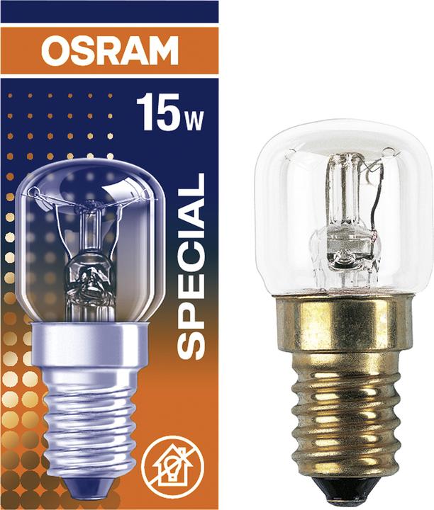 Actual product image Osram Oven lamp T (E14, 15 W, 85 lm, 1 x, G)