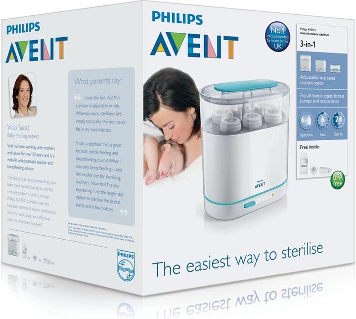 Actual product image Philips Avent Sterilizer 3 in 1