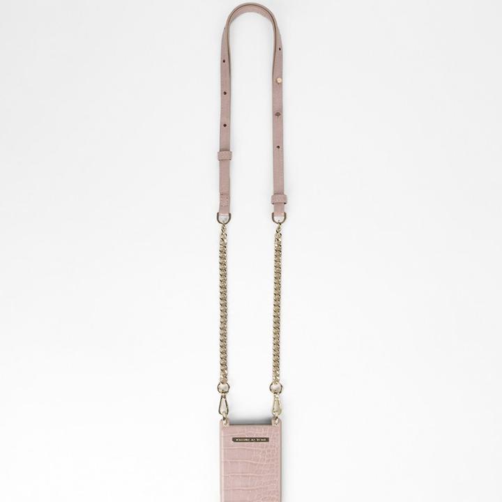 Actual product image iDeal Of Sweden Necklace Cover Misty Rose Croco