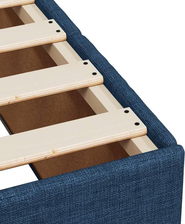 Image du produit VidaXL Bo x lit de saut avec matelas 90 x 200 cm Tissu (90 x 200 cm, 90 x 200 cm)