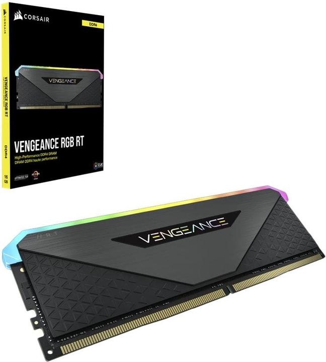 Image du produit Corsair Vengeance RGB RT (2 x 16GB, 3600 MHz, RAM DDR4, DIMM)