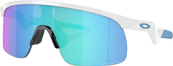 Actual product image Oakley Resistor (Polished White, Prizm Sapphire)
