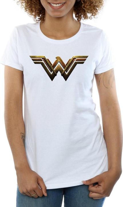 Immagine prodotto Wonder Woman Maglietta con logo in cotone (XL)