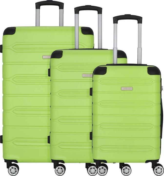 Produktbild Nowi Rhodos 4 Rollen Kofferset 3-teilig (210 l, XL (ab 115l))