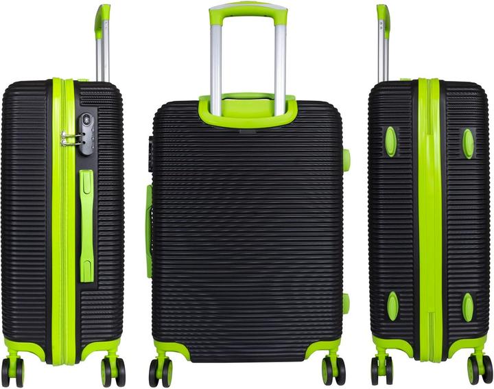 Actual product image Trendyshop365 Mittelgrosser Hartschalenkoffer mit Zahlenschloss (66 l, M (50 - 90l))