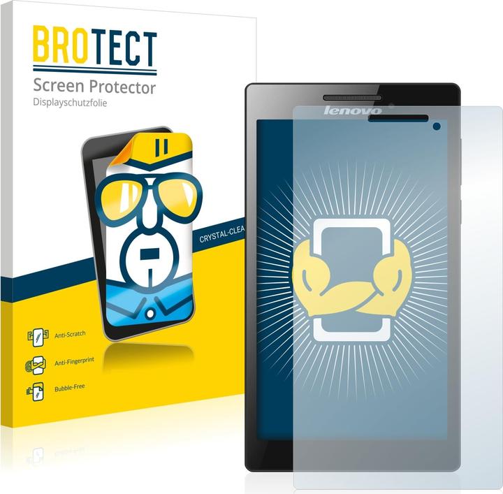 Produktbild BROTECT Schutzfolie Displayschutz Displayschutzfolie Folie Klar Transparent (2 Stück, Tab 2 A7-10)