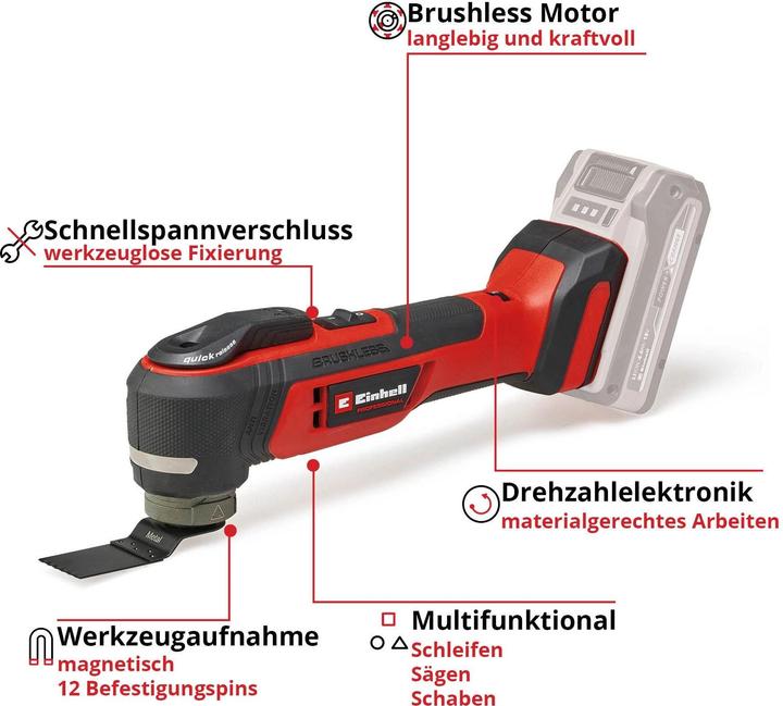 Actual product image Einhell TP-MG 18 Li BL-Solo