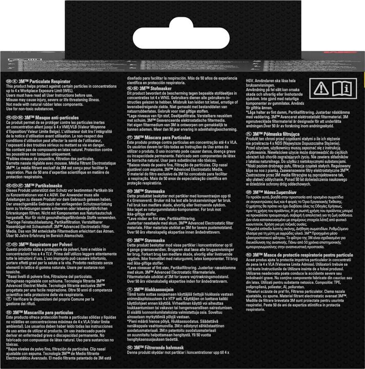Produktbild 3M Maske für Farbspritzarbeiten (A2P3, A2, 1 x)