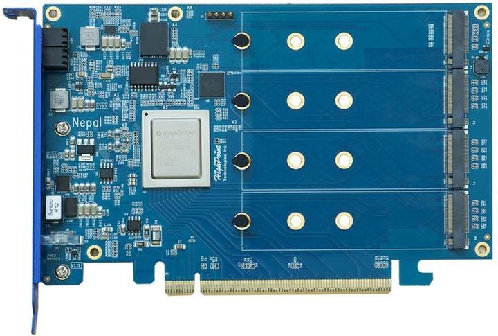 Immagine prodotto HighPoint RAID-Controller Rocket R7604A PCIe Gen5 – 4x M.2 RAID