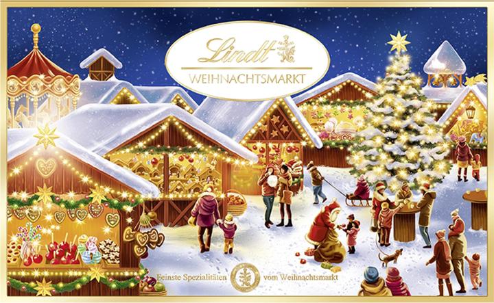 Produktbild Lindt Weihnachtsmarkt Pralinés Assortiert (200 g)