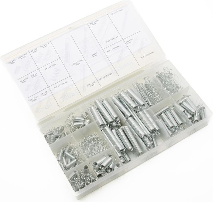 Image du produit Purecrea Kit de ressorts de compression et de traction 200 pièces