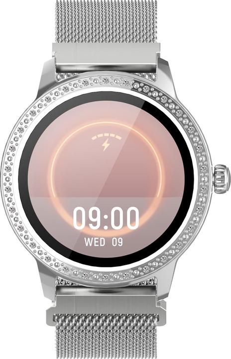 Produktbild Denver SW-360 Gold intelligente Uhr mit Mesh-Armband