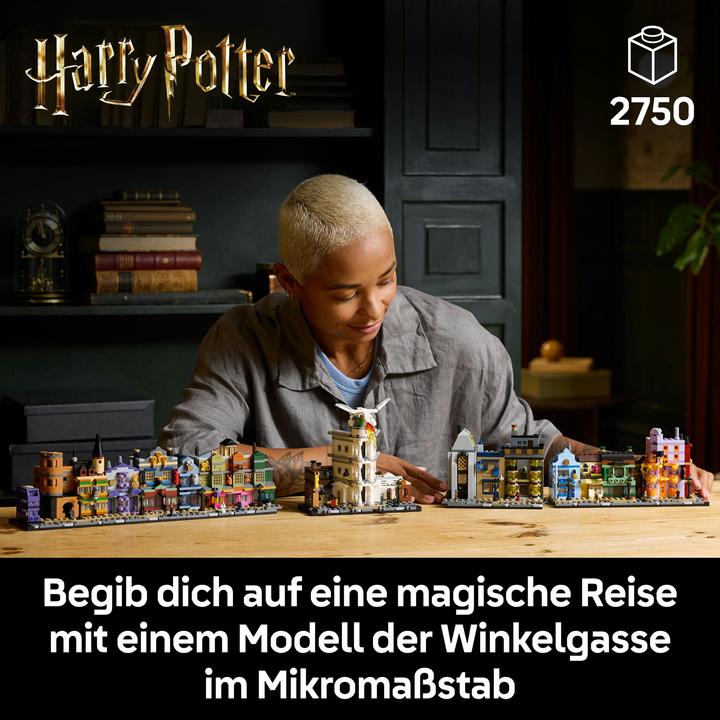 Image du produit LEGO Die Zauberläden der Winkelgasse (76444, LEGO Harry Potter)