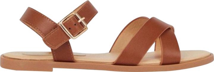 Dorothy Perkins Florence Crossover Flache Sandalen mit seitlichem Riemen (38)