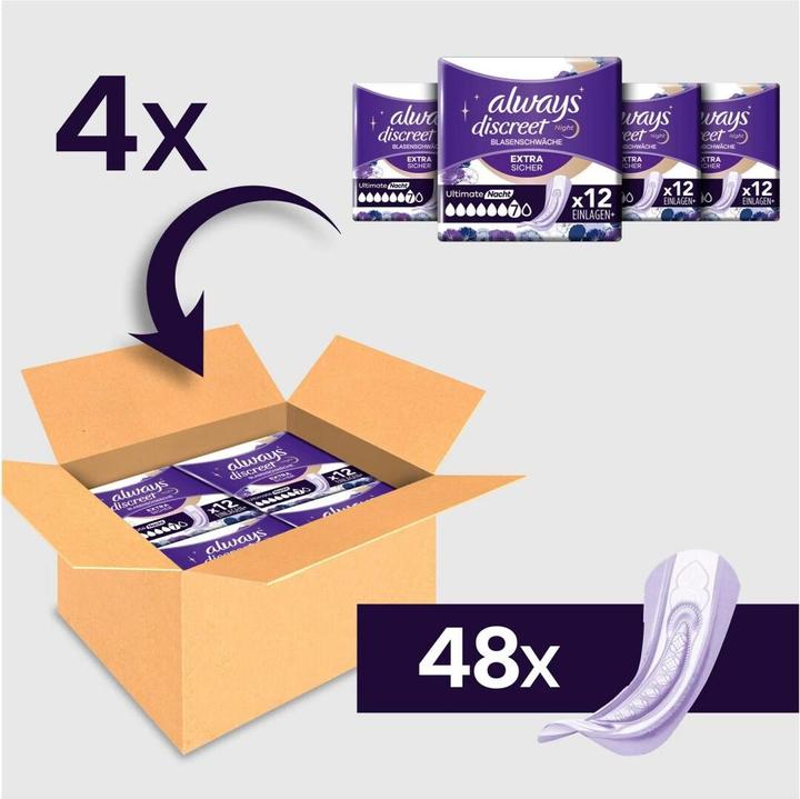 Produktbild Always Discreet (48 x, Large)
