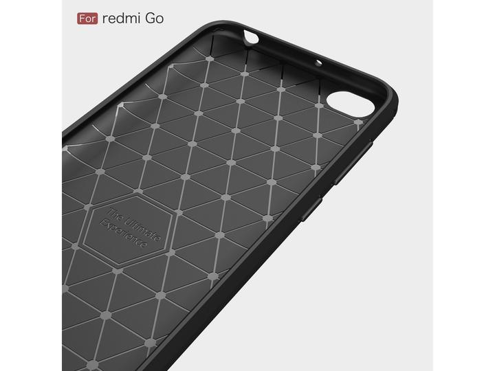 Actual product image Screenguard Xiaomi Redmi Go Cover Carbon Brushed Soft TPU (Xiaomi Redmi Go)