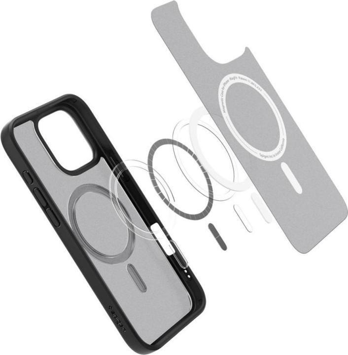 Immagine prodotto Spigen Ultra Hybrid MAG iPhone 16 Pro MagSafe frost nero ACS08134 (Apple iPhone 16 Pro)