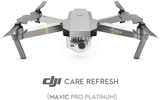 Actual product image DJI Care Refresh 1 year Mavic Pro Platinum (12 months)