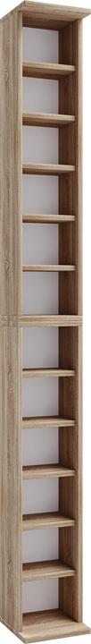 Image du produit VCM Armoire DVD CD (21 x 20 x 180 cm)