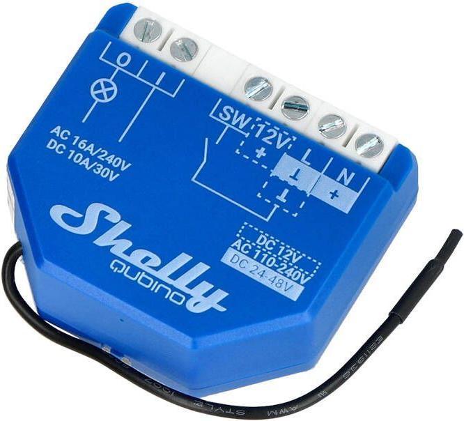 Actual product image Shelly Qubino Wave 1 (Switch actuator)
