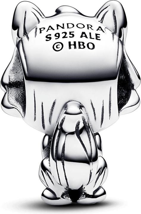 Immagine prodotto Pandora Charm dello Spirito del Lupo dell'Ombra di Game of Thrones (Argento 925)