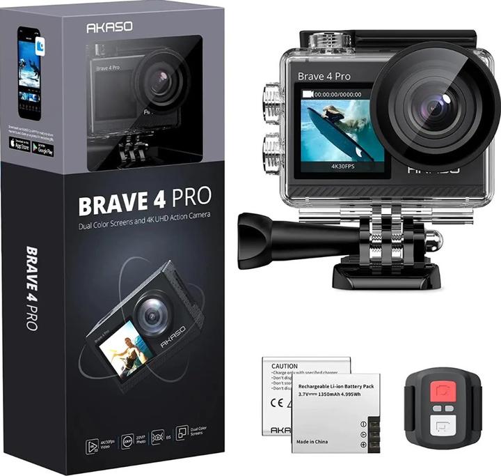 Image du produit Akaso Brave 4 Pro (30p, WiFi)