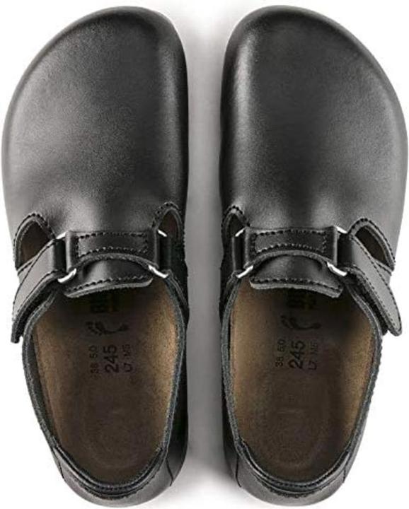 Produktbild Birkenstock Clog Linz Superlauf, Naturleder, schwarz, schmal, Grösse 41 (41)