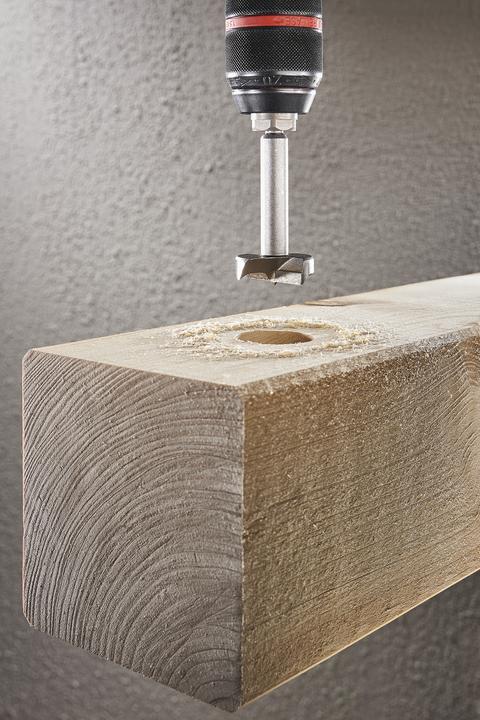 Image du produit wolfcraft wolfcraft 1 Zylinderbohrer HM ø35x90mm (8 mm)