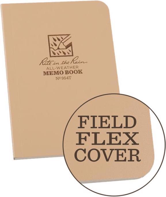Actual product image Rite in the Rain Allwetter Notizbuch Flex 954T