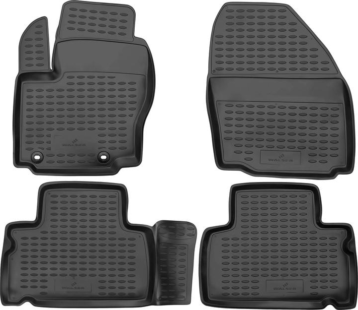 Actual product image Walser Rubber mats XTR for Ford S-MAX (WA6) 05/2006 - 12/2014 (2 front mats + 2 rear mats)