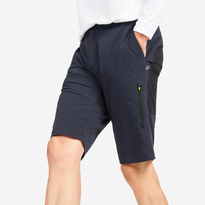 Produktbild Tribord Shorts Segeln Herren wasserabweisend 500 grau/schwarz (34)