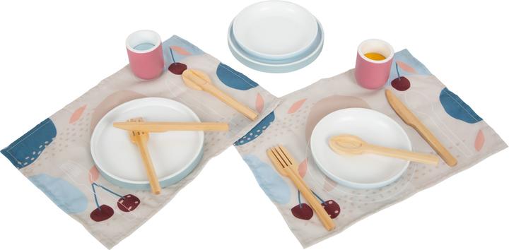 Actual product image small foot Tableware set "tasty