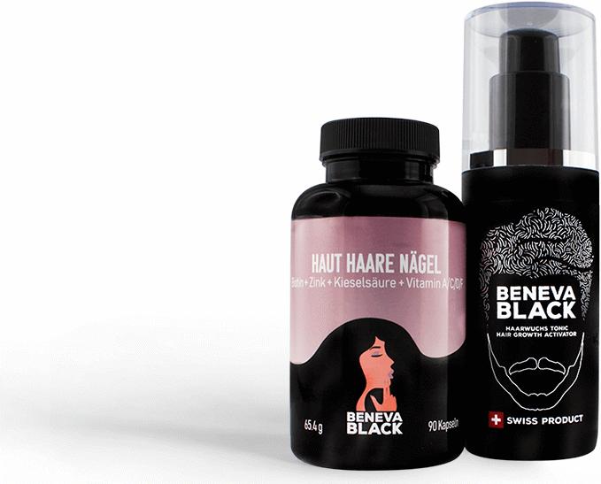 Beneva Black Anti-Haarausfall Box (150 ml)