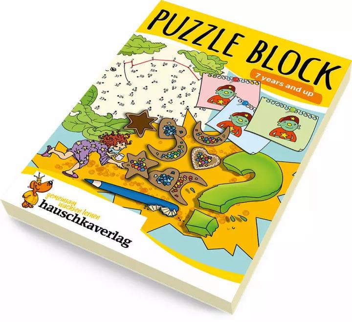 Produktbild Puzzle block 7 years and up, A5 block (Englisch, Agnes Spiecker, Mascha Greune, Gisela Specht, Sabine Dengl, Martina Knapp, 2021)