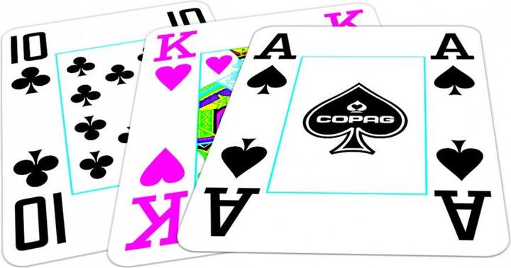 Actual product image Copag Poker cards deck (German, French, Italian, English)