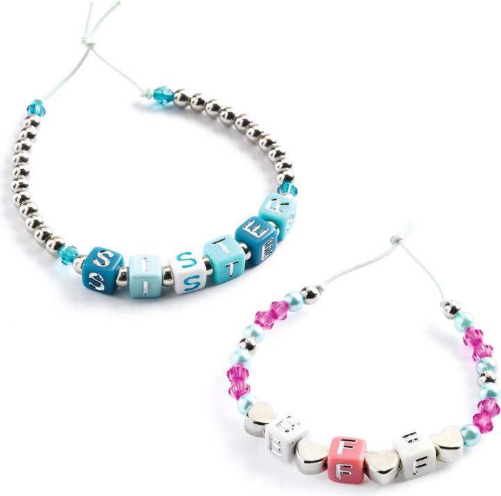 Actual product image Djeco Alphabet beads