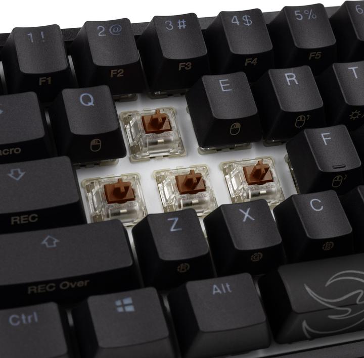 Actual product image Ducky One 2 mini Pro Black RGB Cherry MX Brown Switches DKON2061ST-BUSPDAZT2 (US, Cable)