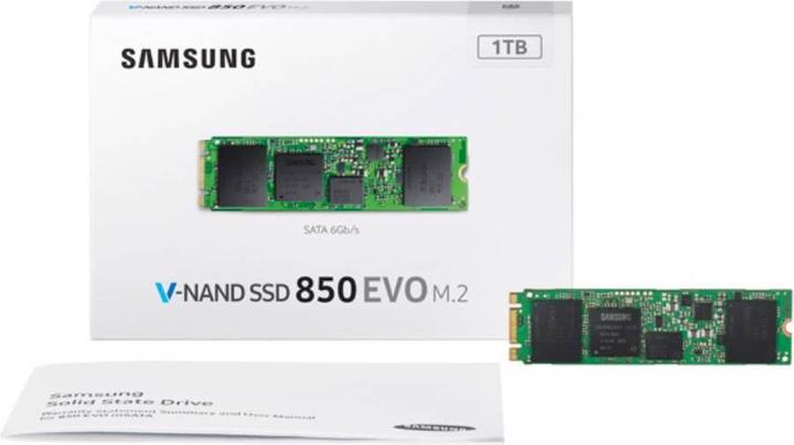 Actual product image Samsung 850 Evo (1000 GB, M.2)