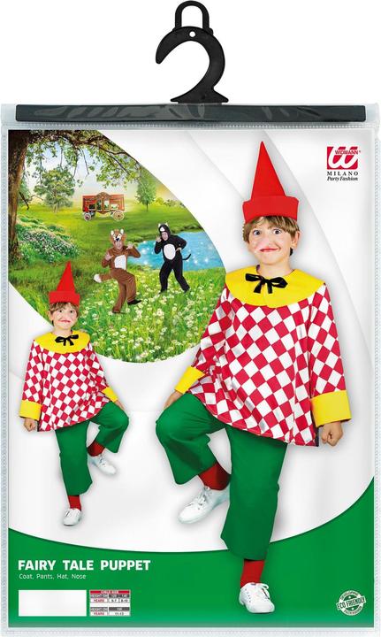 Actual product image Widmann Little jumping jack Pinocchio (128, 134, 140)