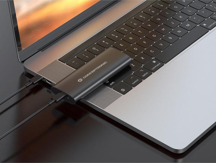 Actual product image Conceptronic SSD Enclosure M.2 USB3.2 Type-C Gen sw (M.2)