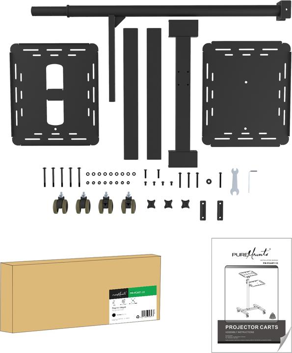 Image du produit PureMounts Chariot pour projecteur (Tables)