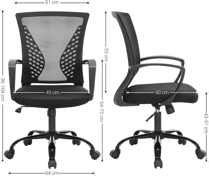Produktbild Songmics Schreibtischstuhl
