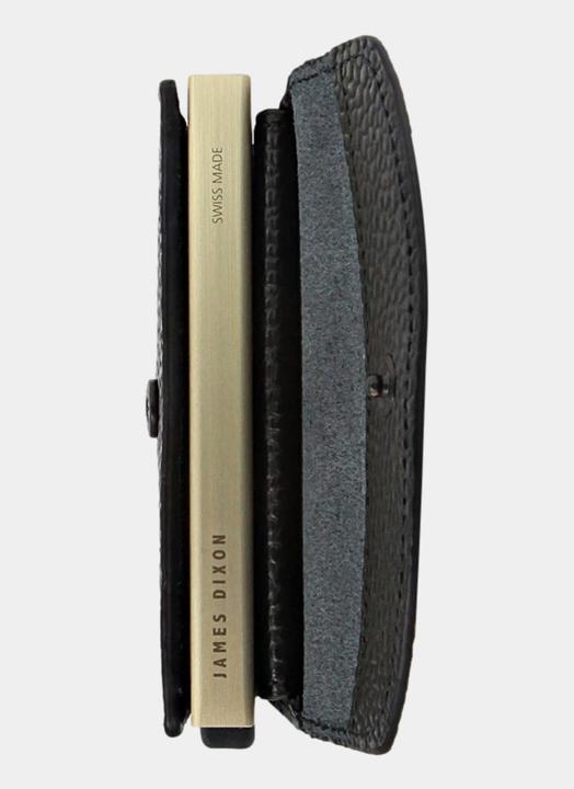 Actual product image James Dixon Grande Caviar - Black Gold - Coin pocket