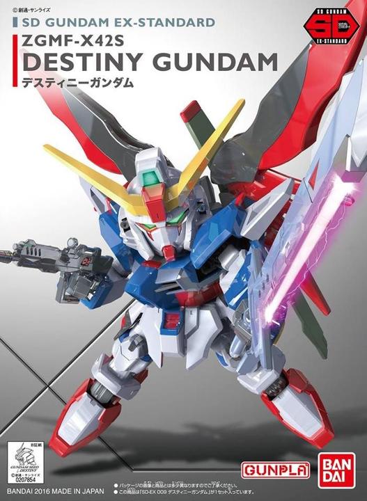 Produktbild Bandai Gundam – SD EX Standard 09 “Destiny Gundam” Model Kit