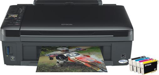 Image du produit Epson Stylus SX420W, tout-en-un, WLAN (Encre, Couleur)
